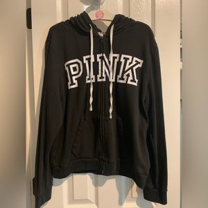 Pink Hooded Sweatshirt